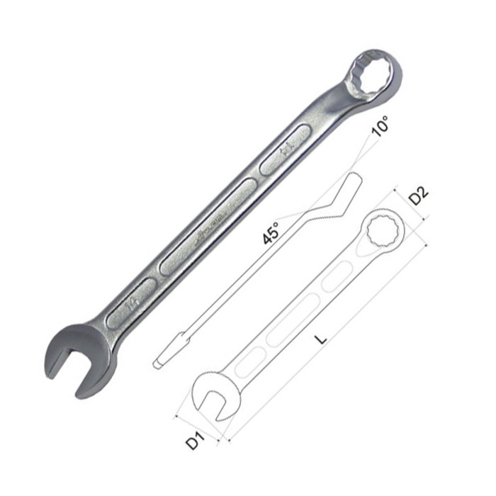 Ключ комбинированный AIST, американский тип, 26 мм