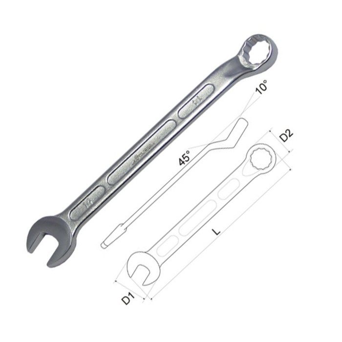 Ключ комбинированный AIST, американский тип, 28 мм