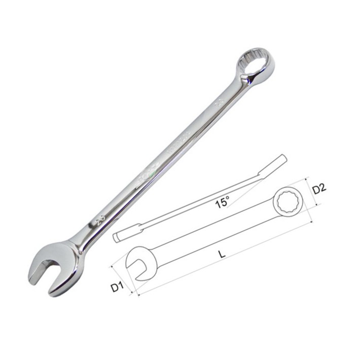 Ключ комбинированный AIST, американский тип, 8 мм