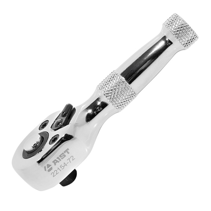 Трещотка AIST, 3/8", металлическая рукоядка, L= 10,5 см, 72 зуба