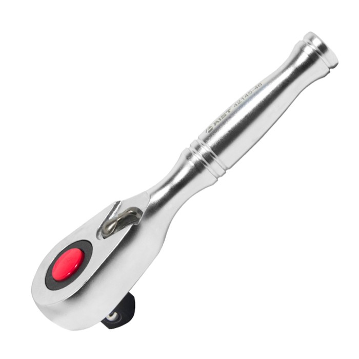 Трещотка AIST, 3/8", металлическая рукоядка, L= 12 см, 48 зубов