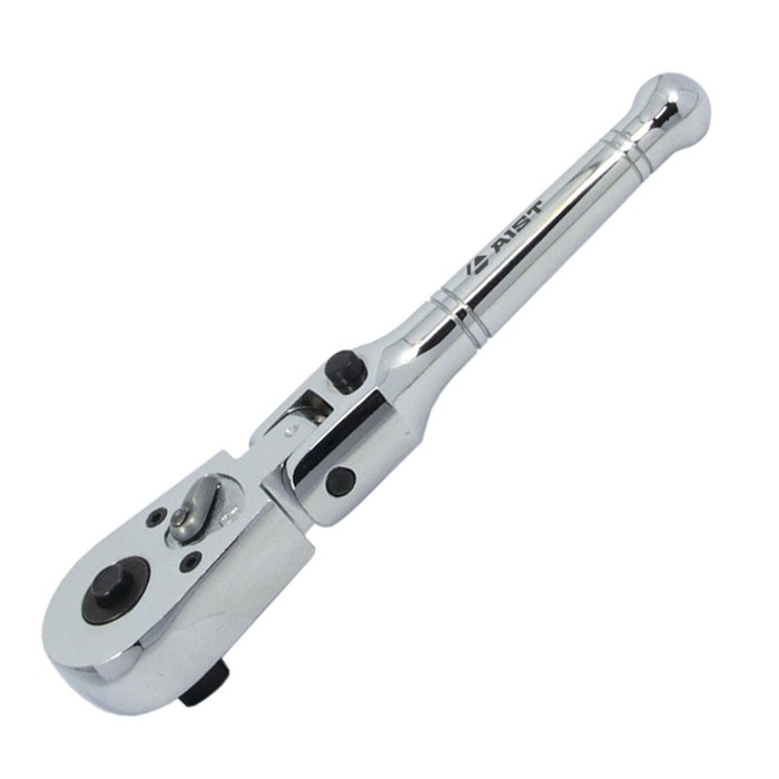 Трещотка AIST, 3/8", металлическая рукоядка, L= 16 см, 45 зубов