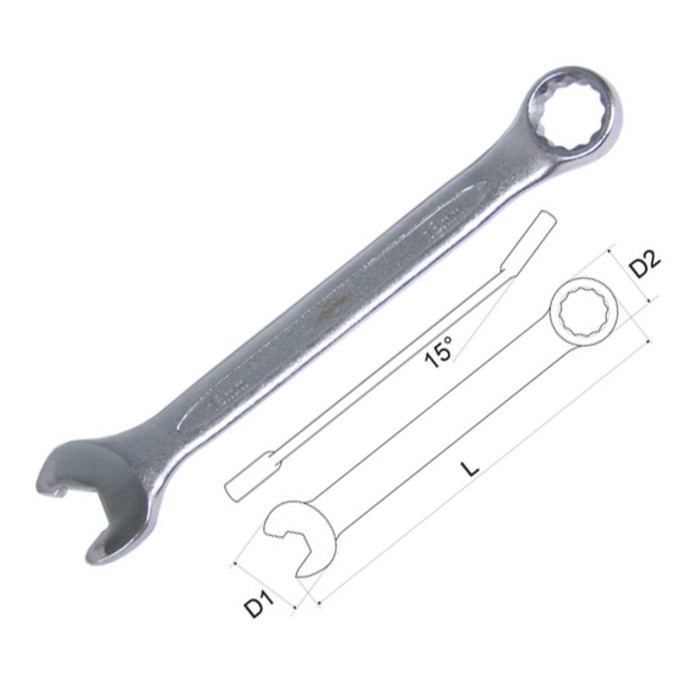 Ключ комбинированный AIST, быстрый, 8 мм