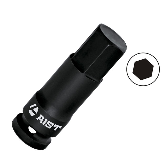 Головка-бита AIST, ударная, шестигранная, Н30, 3/4"