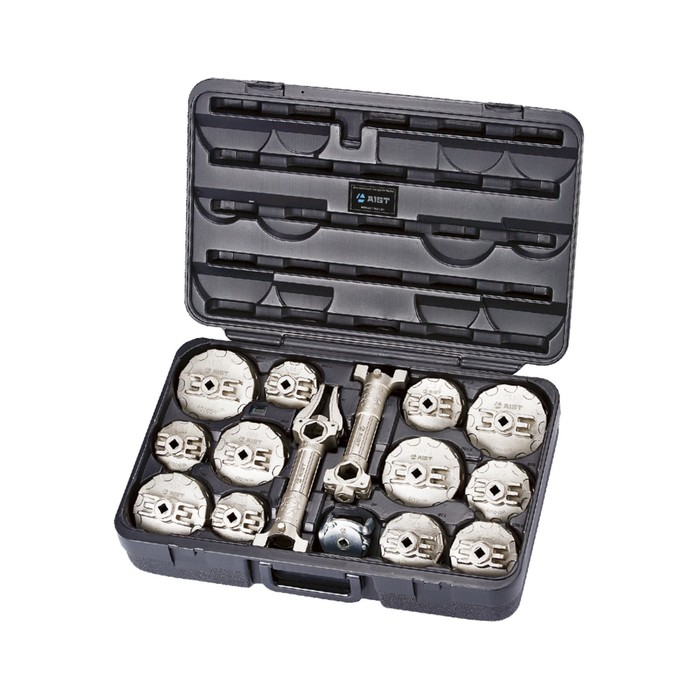 Набор ключей AIST, внешних, для масляного фильтра, 15 предметов