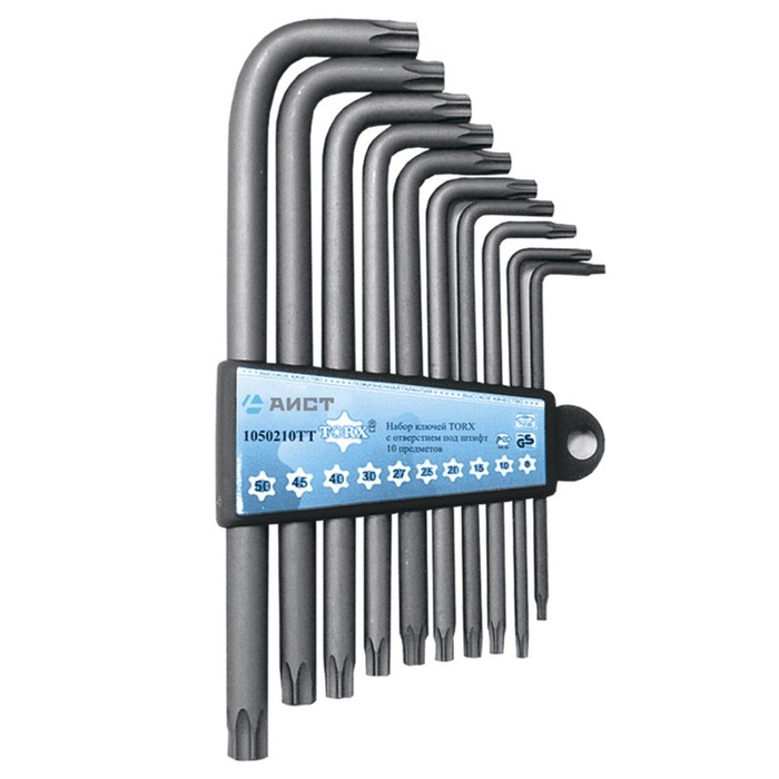 Набор ключей AIST, Г-образных, TORX, 10 предметов
