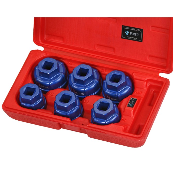 Набор ключей AIST, для масляного фильтра картриджного типа, 6 предметов
