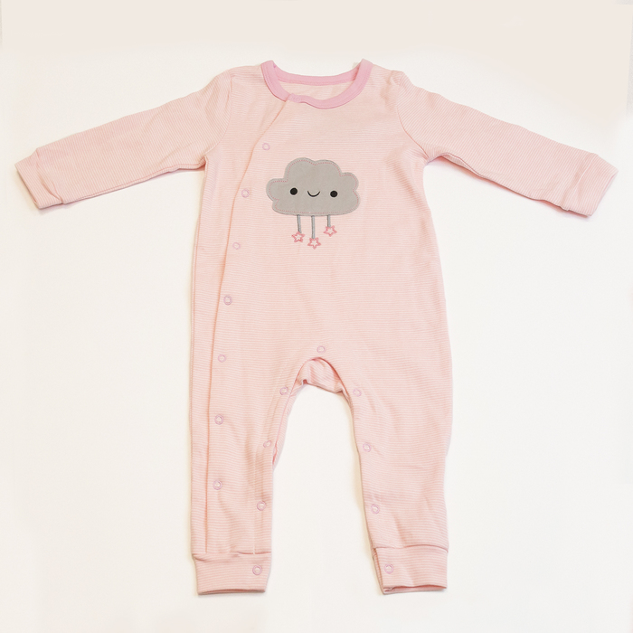 Комбинезон детский "Облачко", рост 80 см, цвет розовый