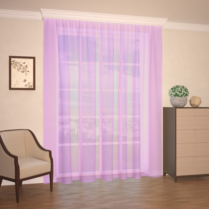 Штора "Мелодия", размер 260х300 см-1 шт., цвет 03/1