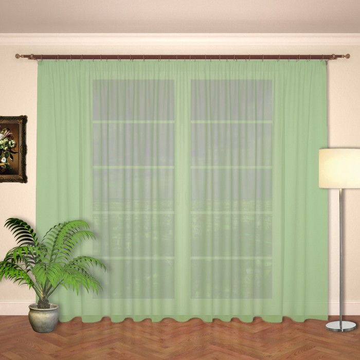 Штора "Мелодия", размер 280х400 см-1 шт., цвет 1