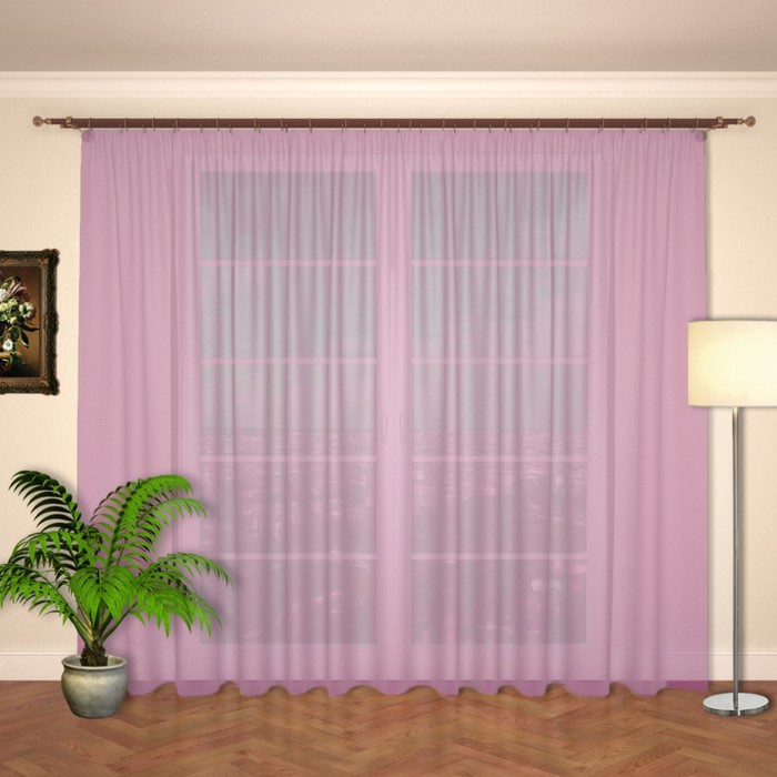 Штора "Мелодия", размер 280х400 см-1 шт., цвет 03/1