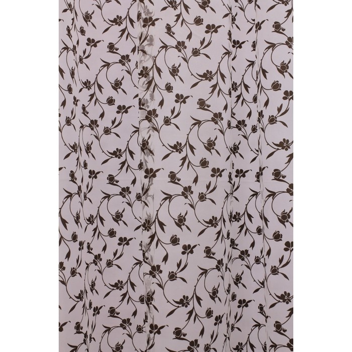 Тюль Ненси, ш. 300 х в. 280 см, коричневый, 100% полиэстер