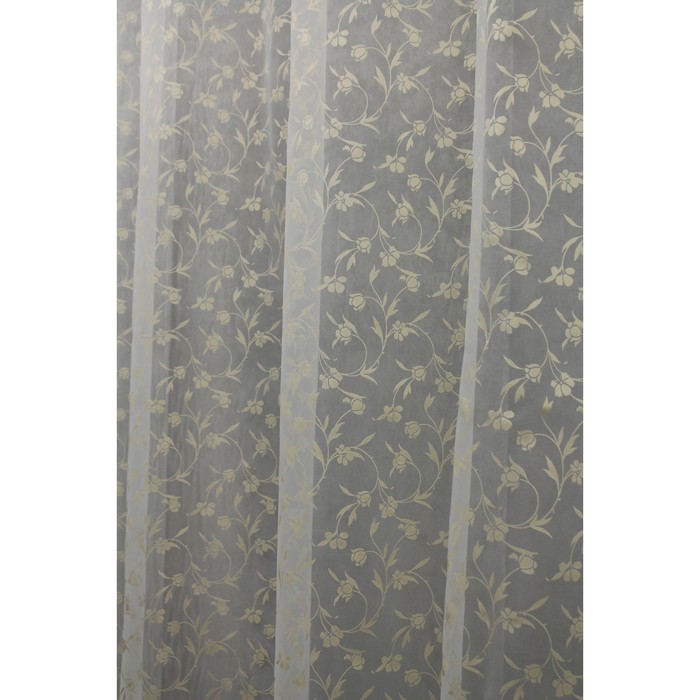 Тюль Ненси, ш. 300 х в. 280 см, золотистый, 100% полиэстер