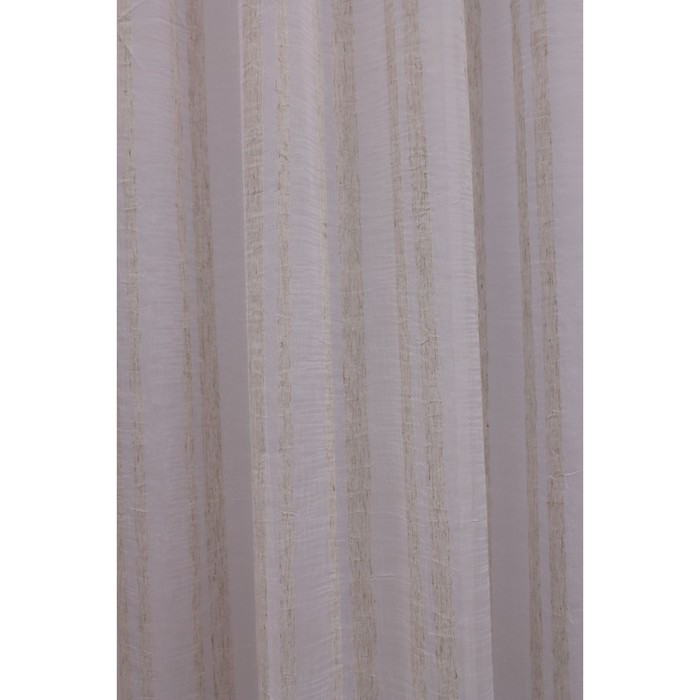 Тюль Сабина, ш. 300 х в. 280 см, бежевый, 100% полиэстер