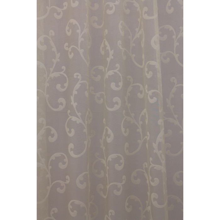 Тюль Аделина, ш. 300 х в. 280 см, бежевый, 100% полиэстер