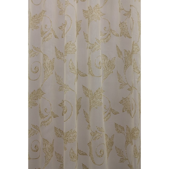 Тюль Изабелла, ш. 300 х в. 260 см, золотистый, 100% полиэстер