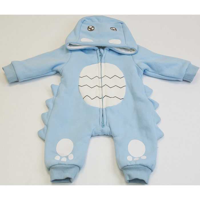 Комбинезон детский "Дракоша2", рост 73 см, цвет синий