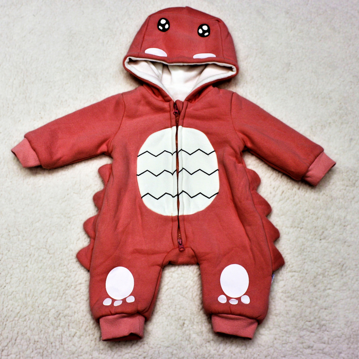 Комбинезон детский "Дракоша7", рост 73 см, цвет розовый