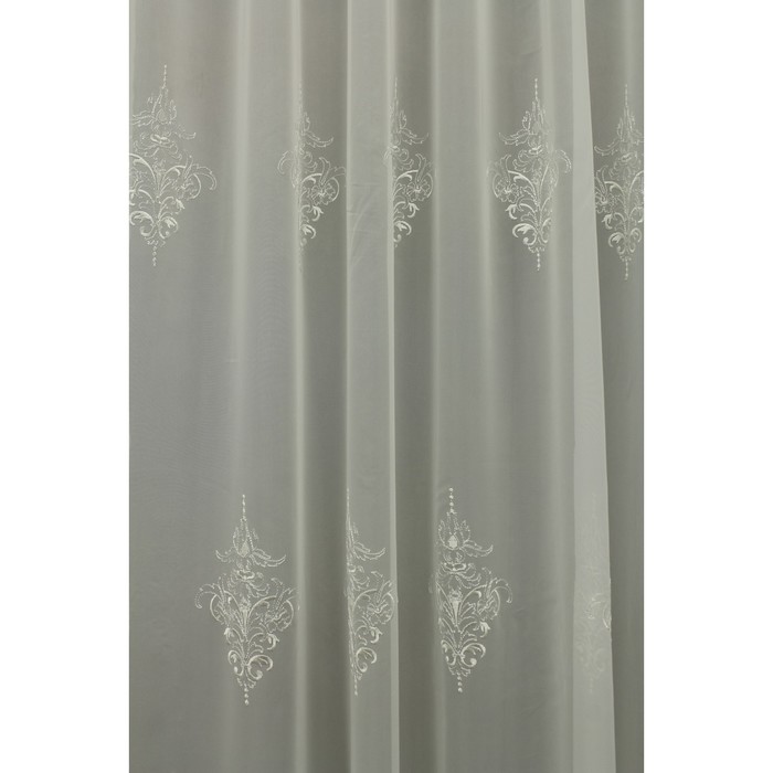 Тюль Амели, ш. 300 х в. 280 см, бежевый, 100% полиэстер