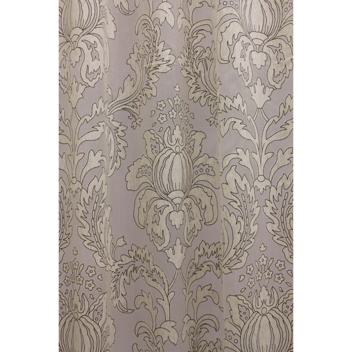 Тюль Рейна, ш. 300 х в. 280 см, бежево-хакки, 70% вискоза, 30% полиэстер