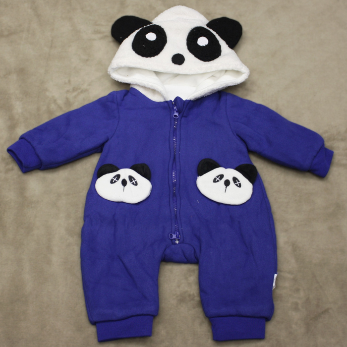 Комбинезон детский "Панда 2", рост 90 см, цвет синий