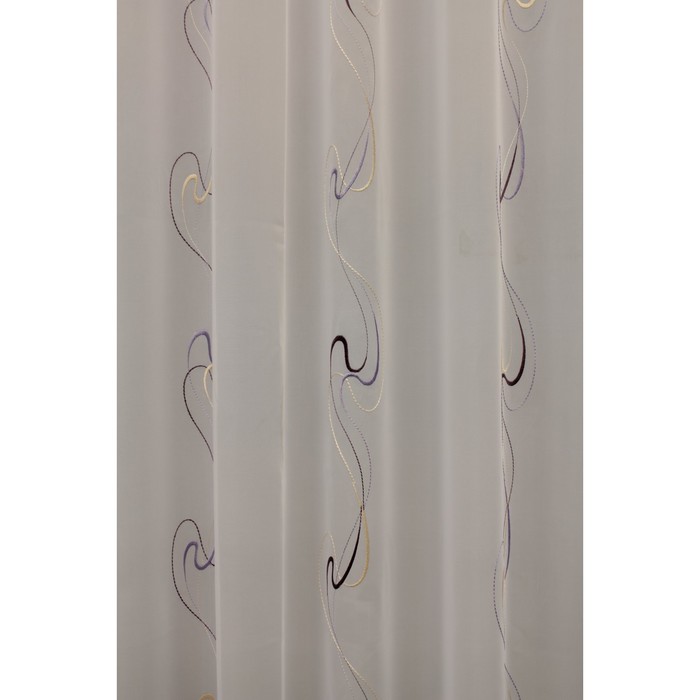 Тюль Джози, ш. 300 х в. 260 см, сиреневый, 100% полиэстер