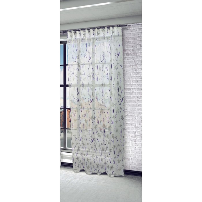 Тюль Антия, ш. 300 х в. 280 см, сиреневый, 100% полиэстер