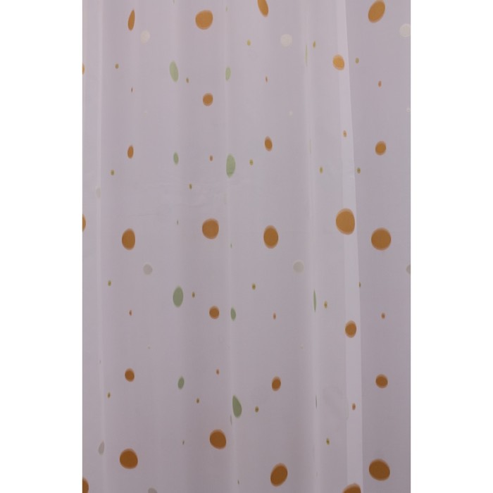 Тюль Джесика, ш. 300 х в. 280 см, оранжево-зеленый, 100% полиэстер