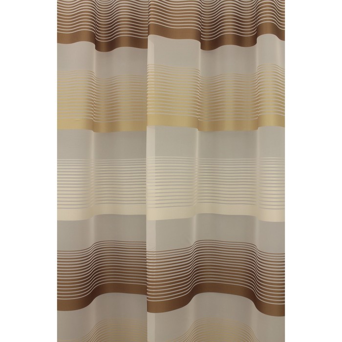 Тюль Лучиана, ш. 285 х в. 255 см, коричневый, 100% полиэстер