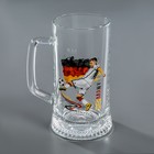 Кружка для пива 320 мл "Мировой футбол", МИКС