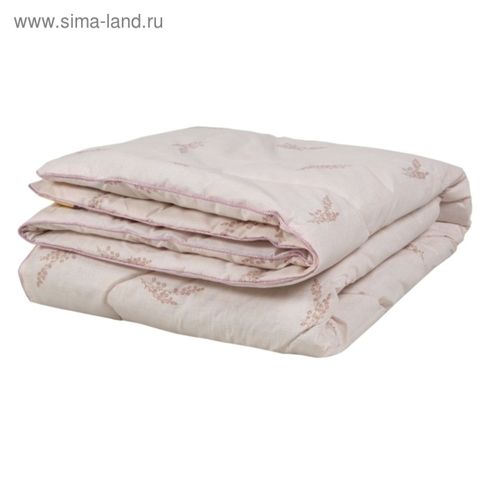 Одеяло «Лён» облегчённое, размер 195х215 см, поликоттон подушка лён размер 70х70 см поликоттон