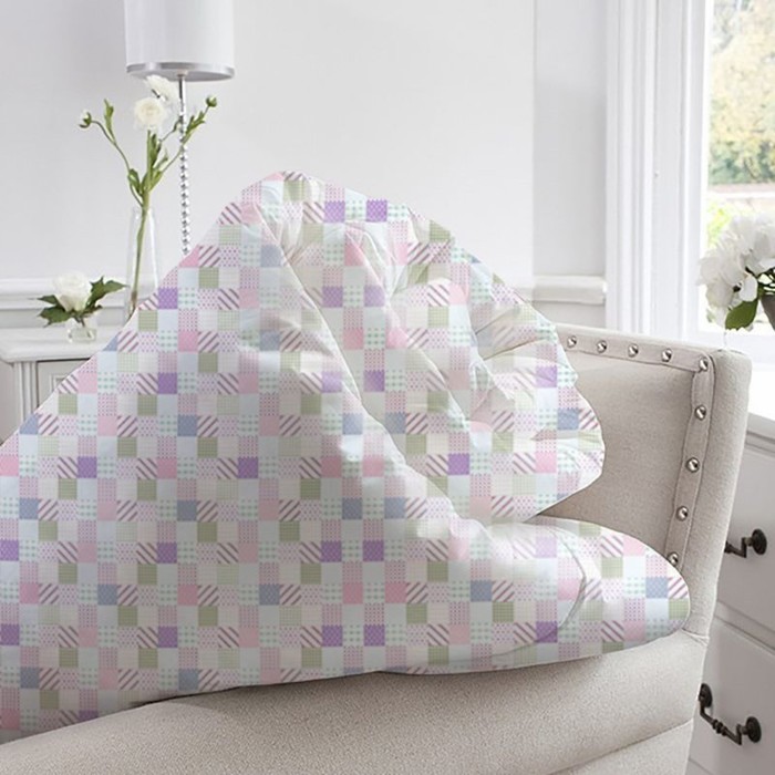 Одеяло Rosa, размер 172х205 см, + саше с ароматом розы, тик