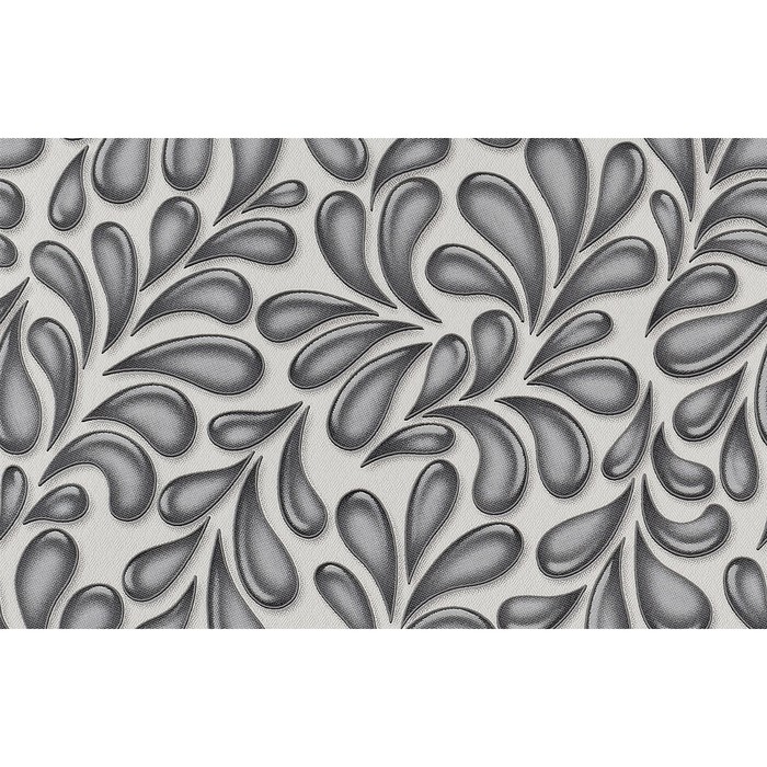 Обои флизелиновые Белвинил "Франческа", графитовая, 1,06 х 10 м