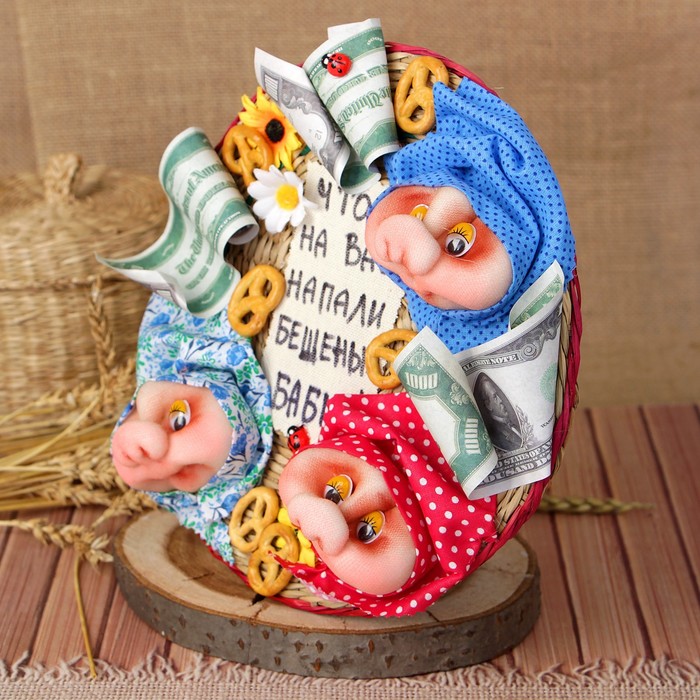 Оберег - панно «Бешеные бабки»