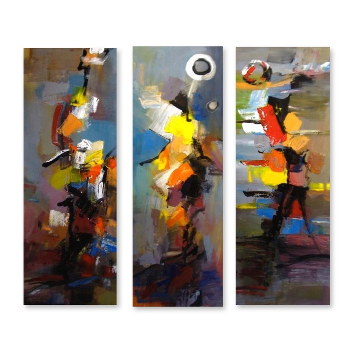 Модульная картина "Мир фантазий" 90*80 см