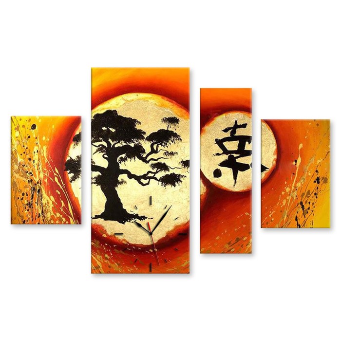 Модульная картина "Лунное дерево" 120*79 см