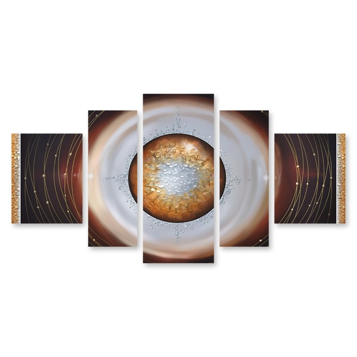 Модульная картина "Солнце" 90*46 см