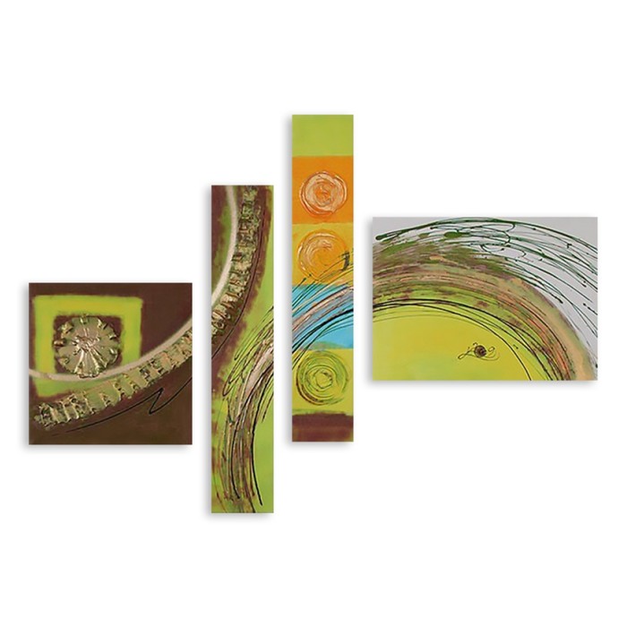 Модульная картина "Узоры" 120*87 см