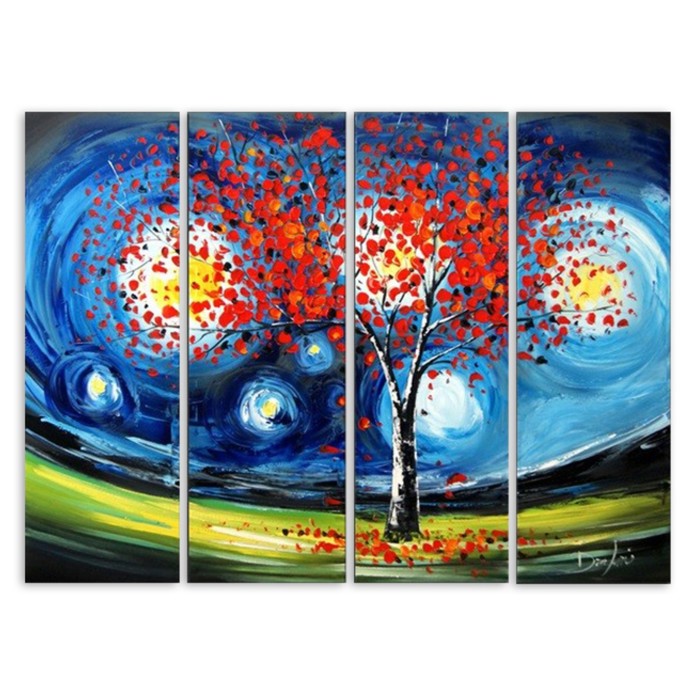 Модульная картина "Осень" 120*76 см