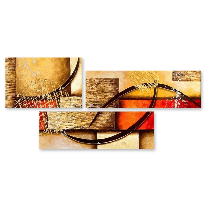 Модульная картина "Хай-тек" 120*35 см