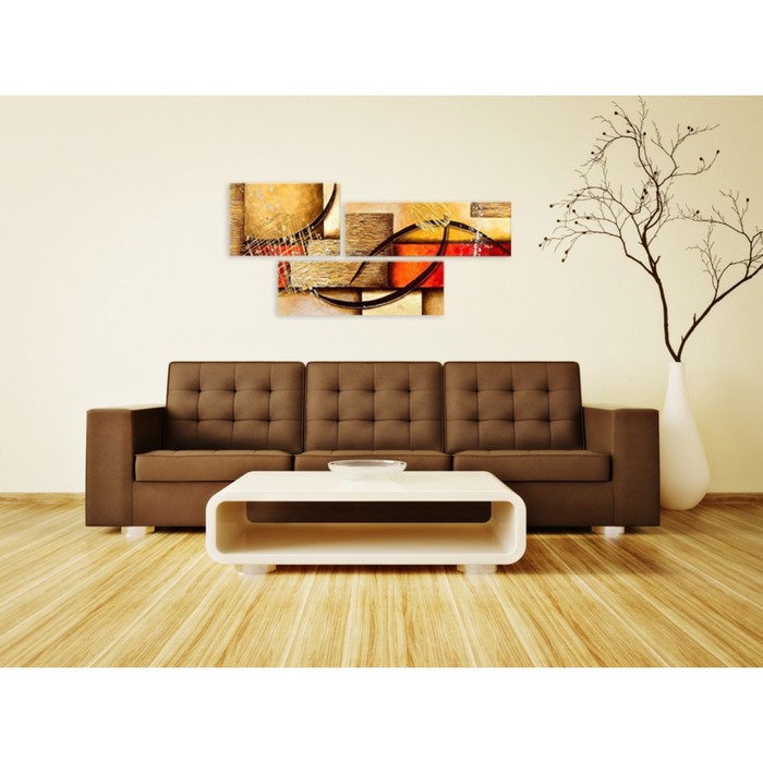 Модульная картина "Хай-тек" 120*35 см