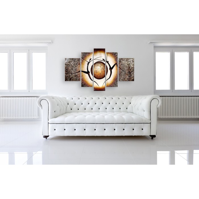 Модульная картина "Танцы" 120*60 см