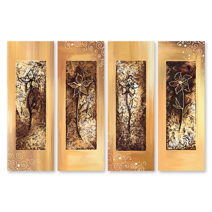 Модульная картина "Богатство текстур" 90*63 см