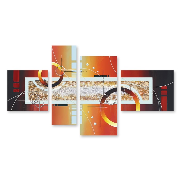 Модульная картина "Энергия солнца" 120*64 см