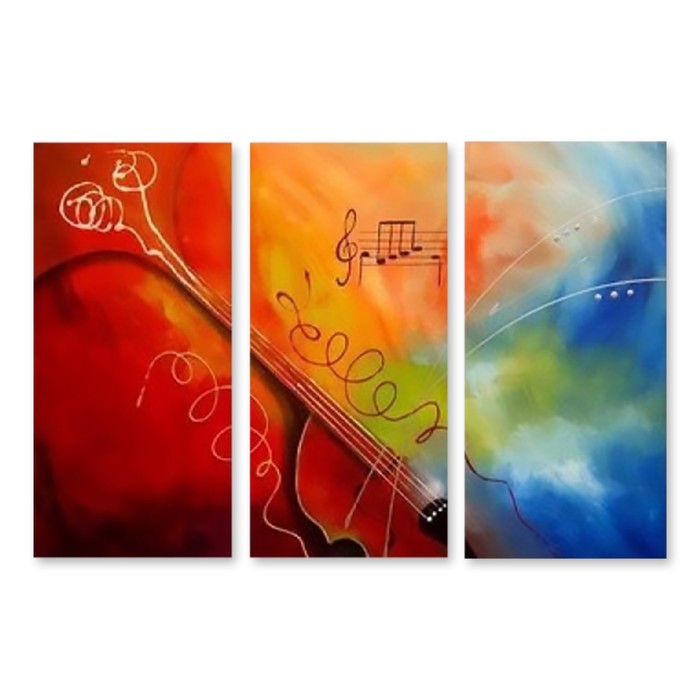 Модульная картина "Душа скрипки" 90*60 см
