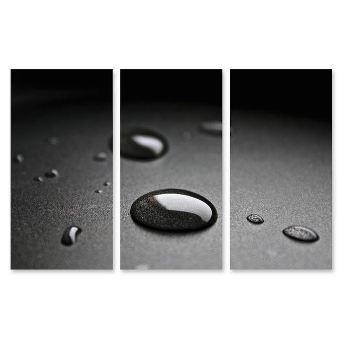 Модульная картина "Капли" 120*71 см
