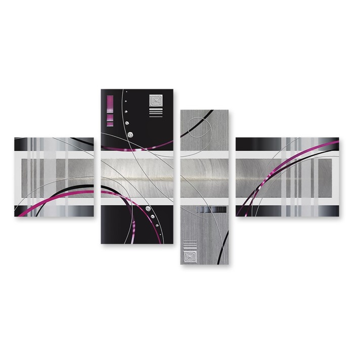 Модульная картина "Совершенство линий" 90*48 см