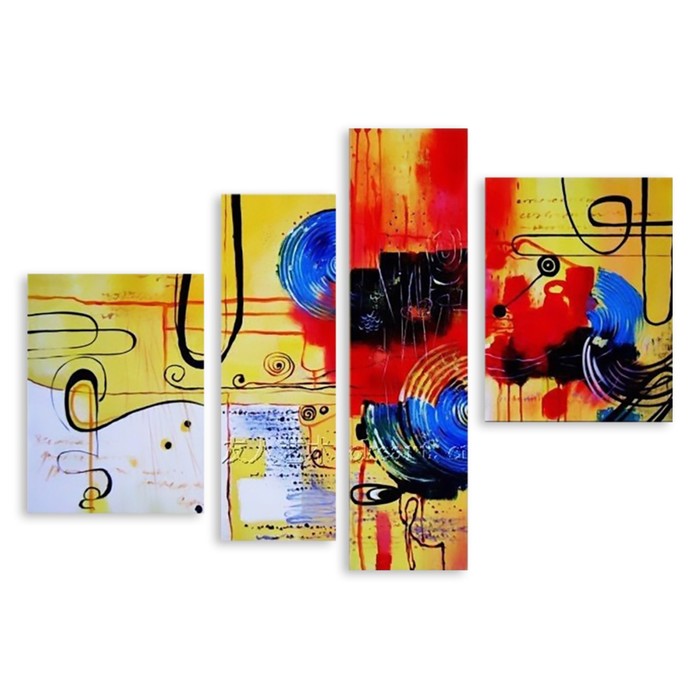 Модульная картина "Мелодия" 90*62 см