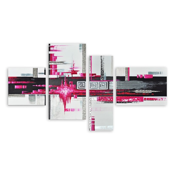 Модульная картина "Пульс жизни" 90*48 см