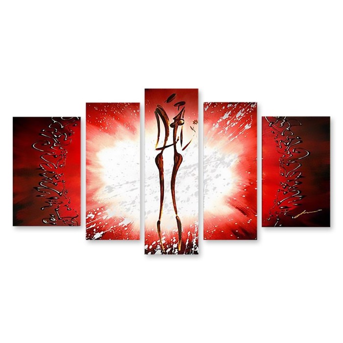 Модульная картина "Страсть" 90*45 см